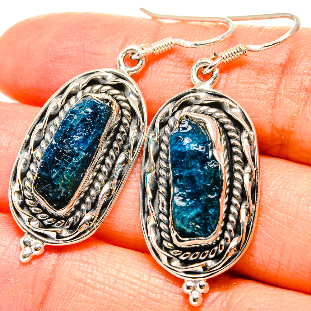 Apatite Earrings handcrafted by Anasilvercos - EARR430931