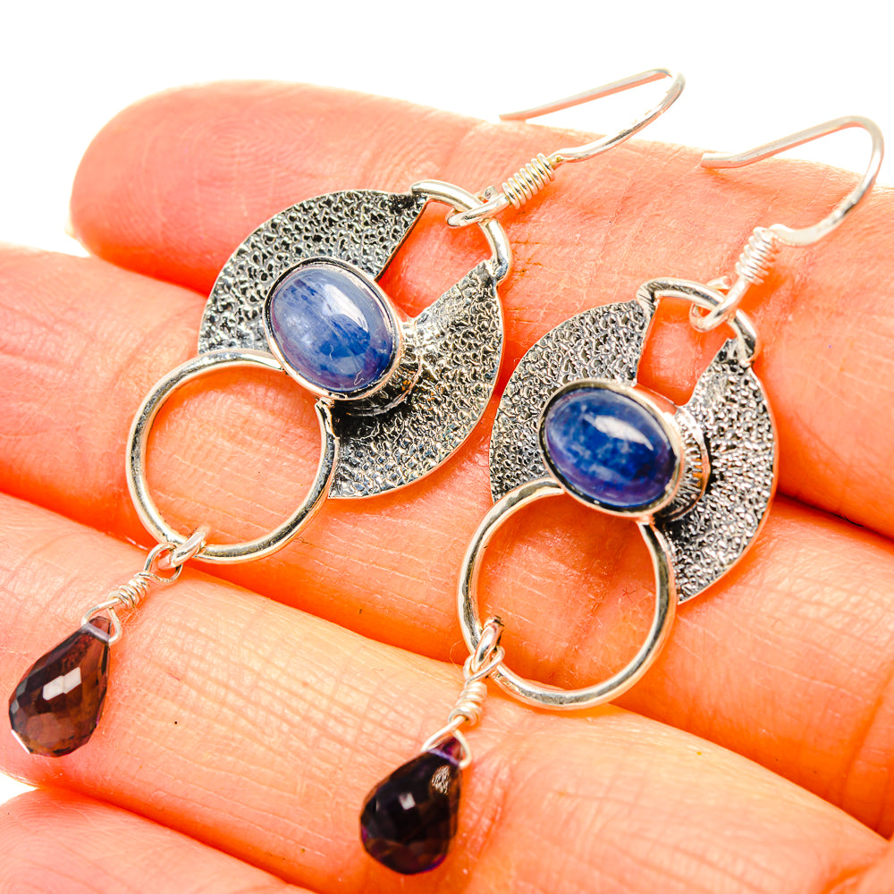 Kyanite Earrings handcrafted by Anasilvercos - EARR430965