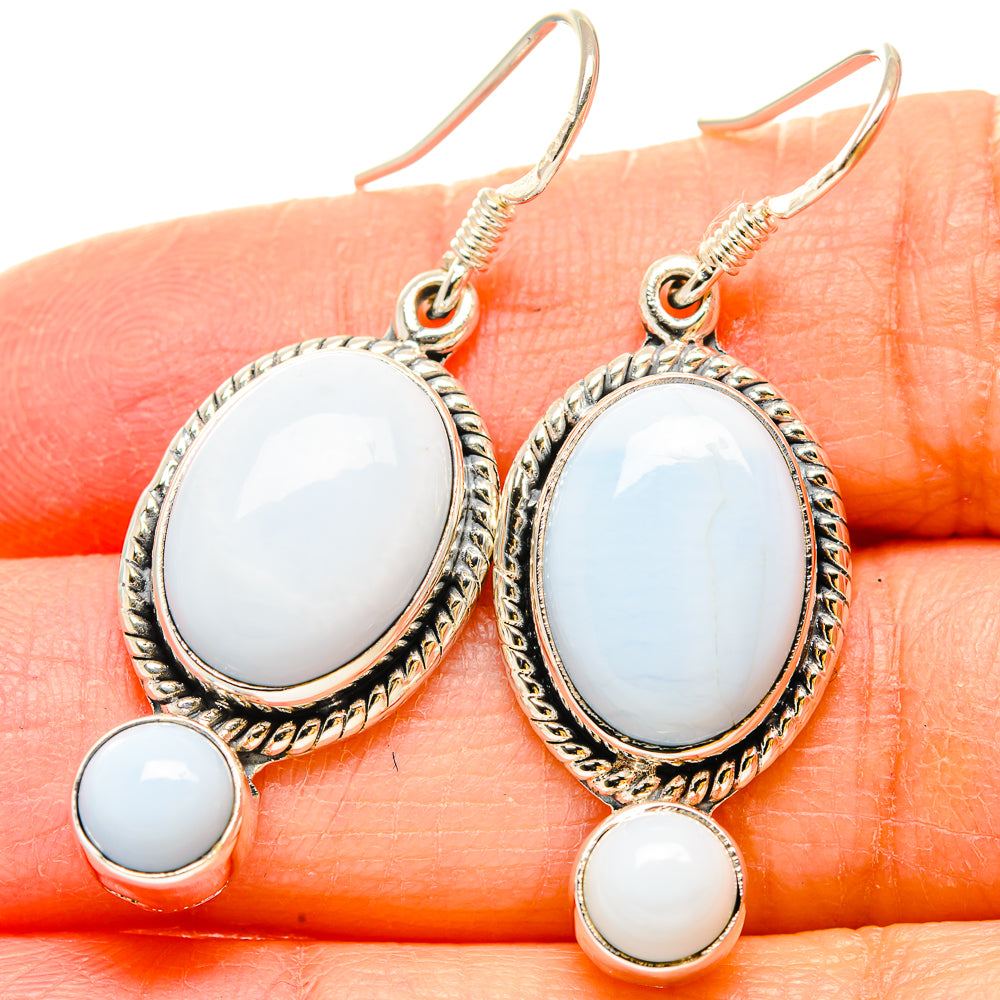 Owyhee Opal Earrings handcrafted by Anasilvercos - EARR431078