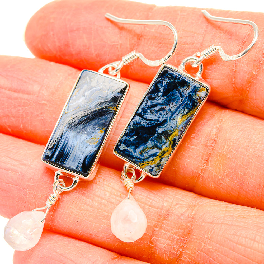 Pietersite Earrings handcrafted by Anasilvercos - EARR431157