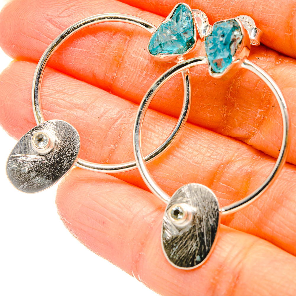 Apatite Earrings handcrafted by Anasilvercos - EARR431259