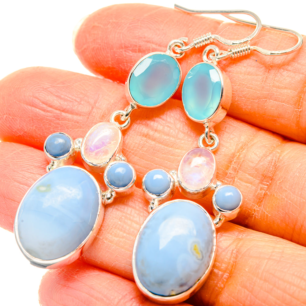 Owyhee Opal Earrings handcrafted by Anasilvercos - EARR431268