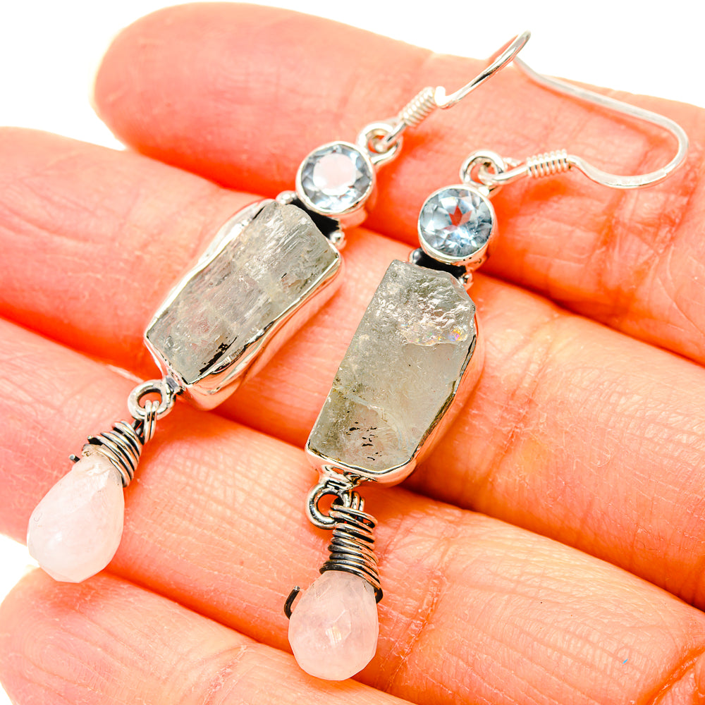 Aquamarine Earrings handcrafted by Anasilvercos - EARR431285