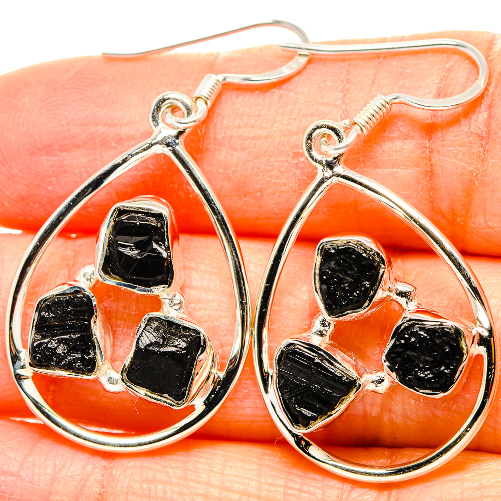 Tektite Earrings handcrafted by Anasilvercos - EARR431289