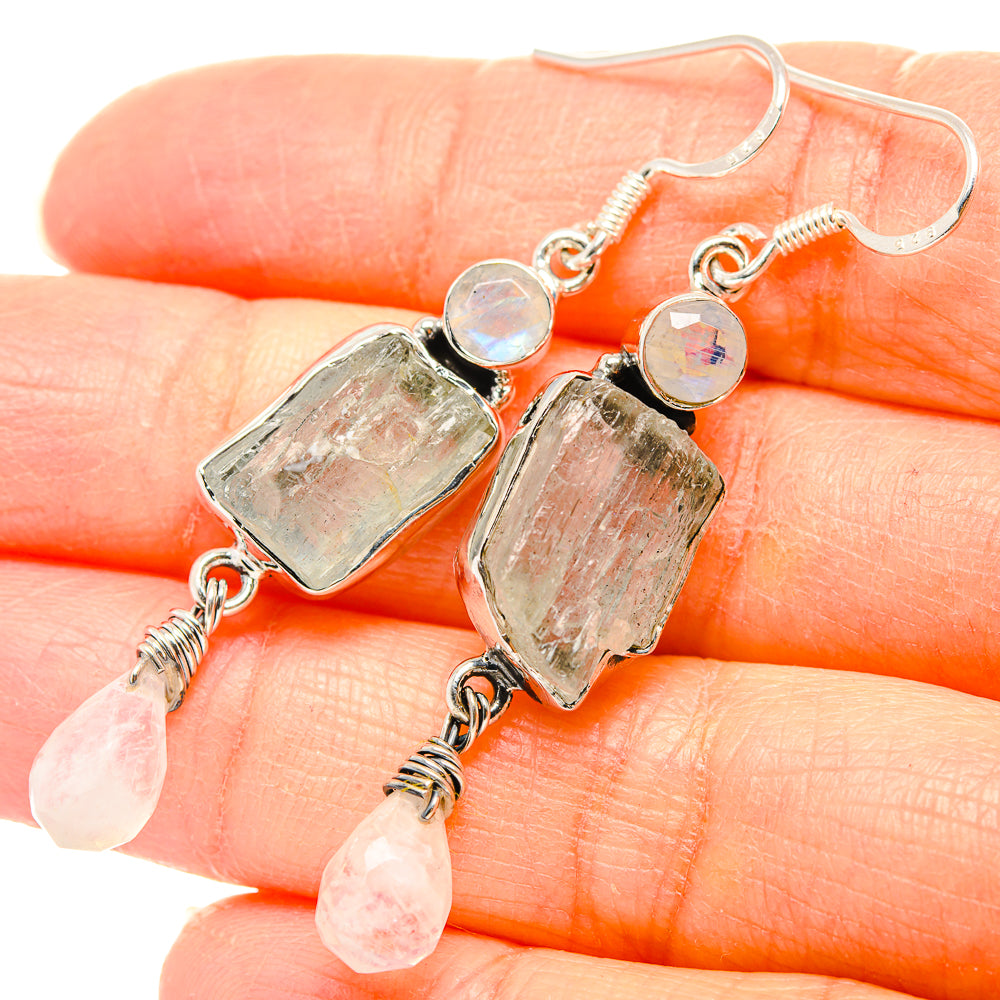 White Quartz Earrings handcrafted by Anasilvercos - EARR431338