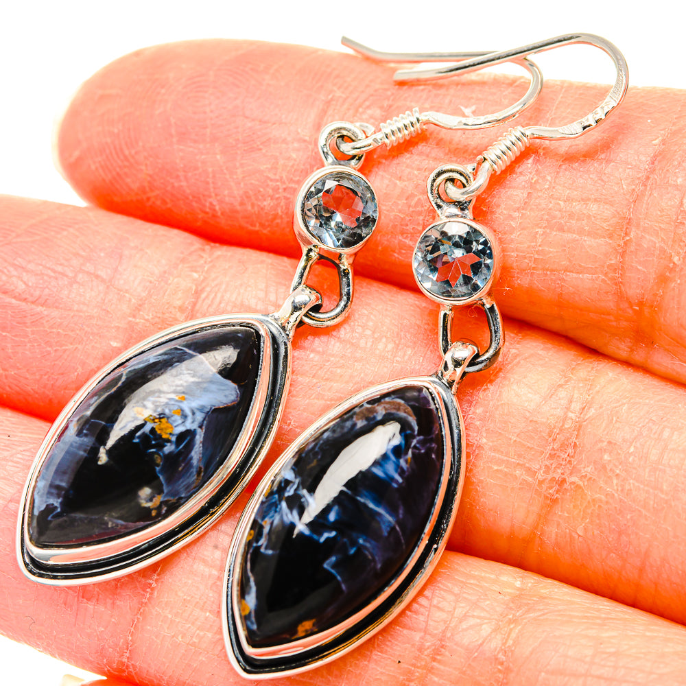 Pietersite Earrings handcrafted by Anasilvercos - EARR431368