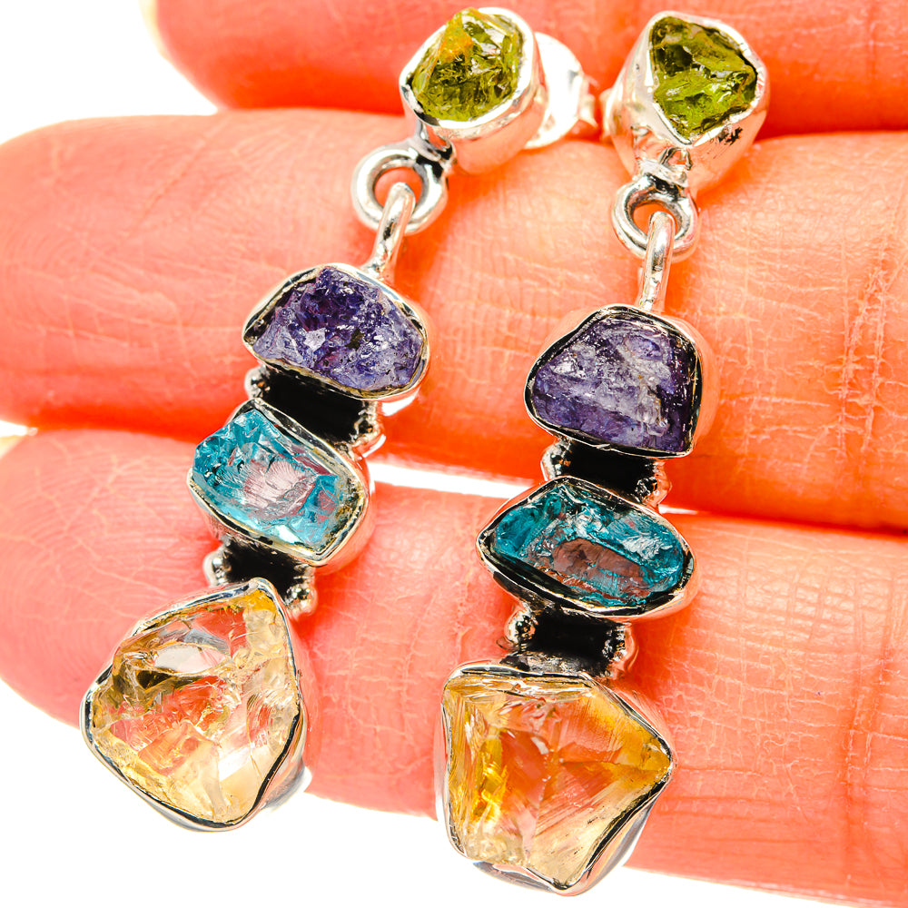Citrine Earrings handcrafted by Anasilvercos - EARR431370