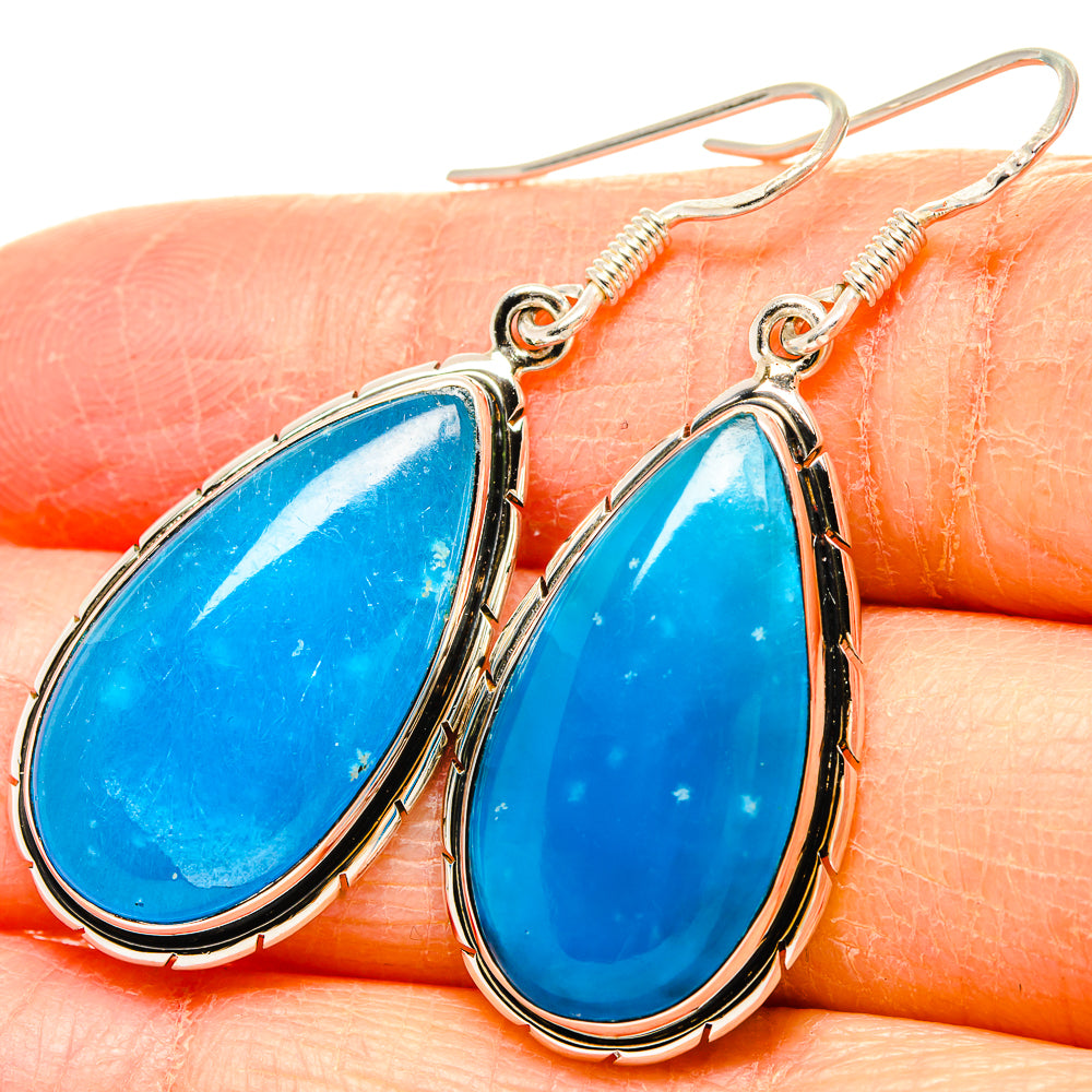 Apatite Earrings handcrafted by Anasilvercos - EARR431466