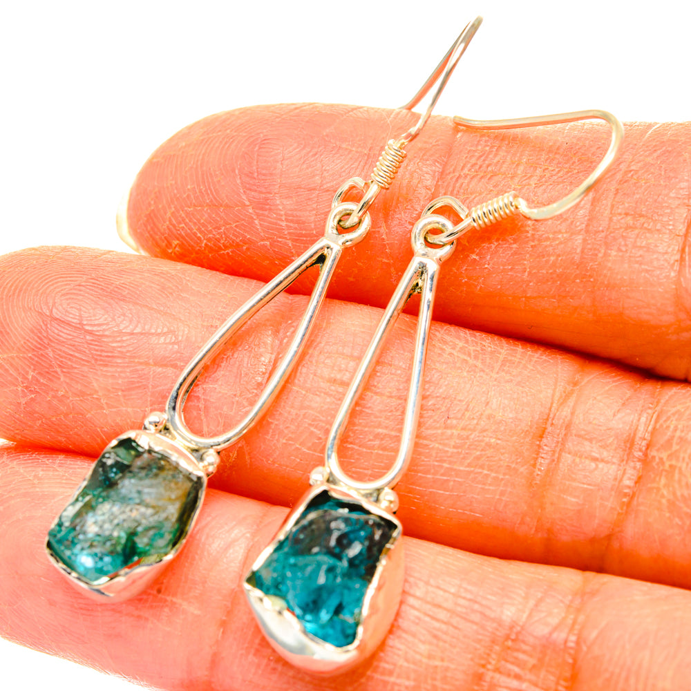 Apatite Earrings handcrafted by Anasilvercos - EARR428562