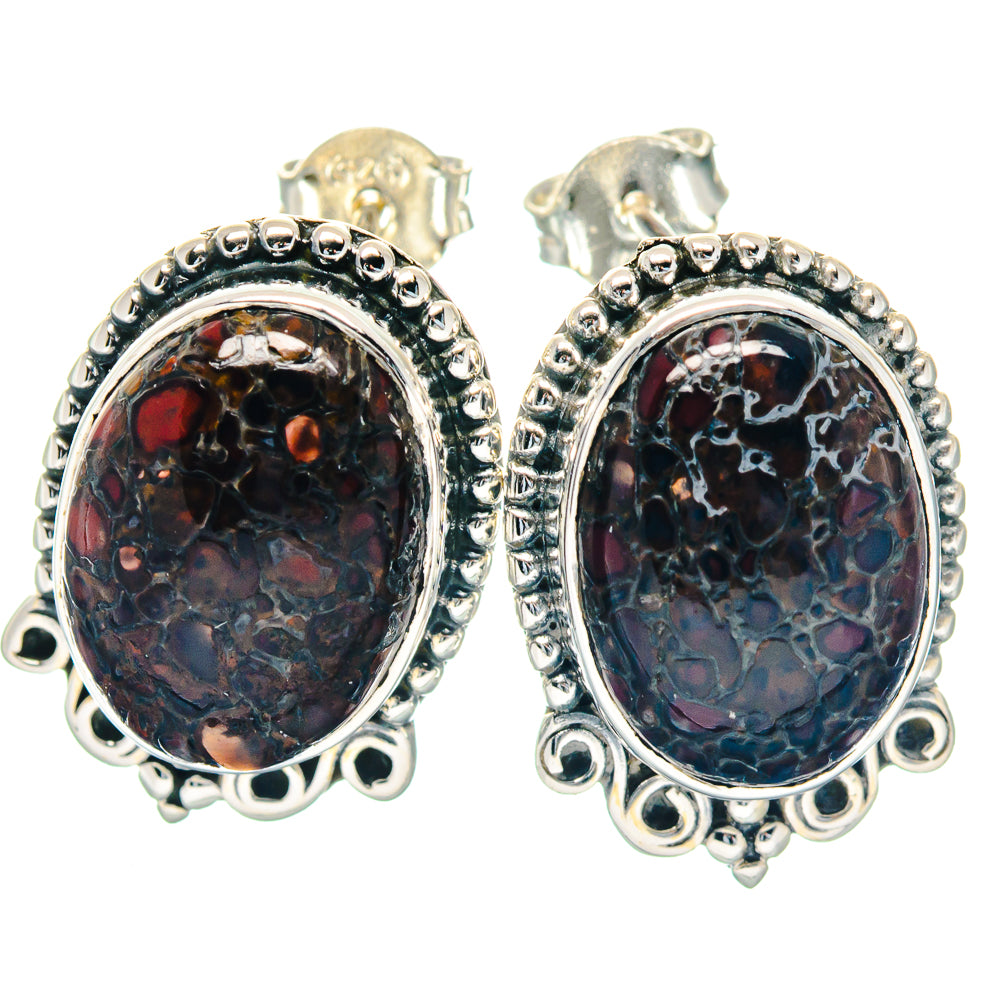 Dinosaur Bone Earrings handcrafted by Anasilvercos - EARR423587