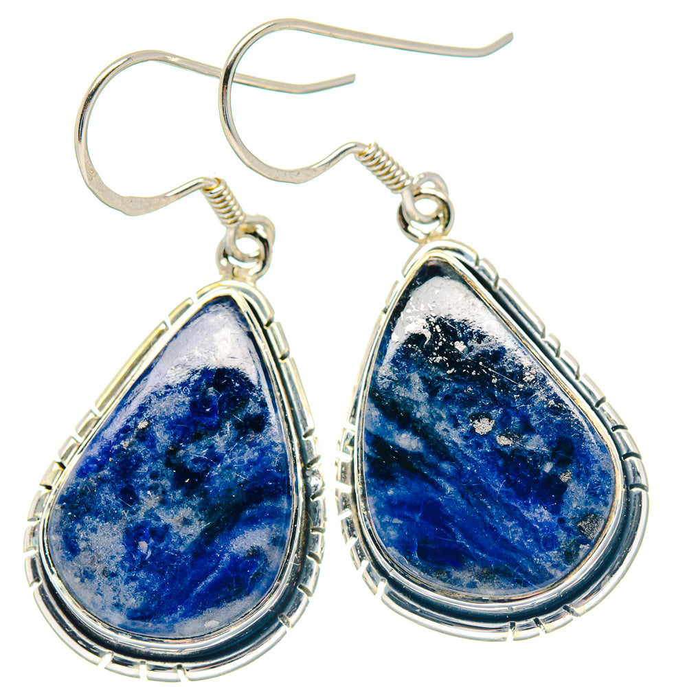 Sodalite Earrings handcrafted by Anasilvercos - EARR423600