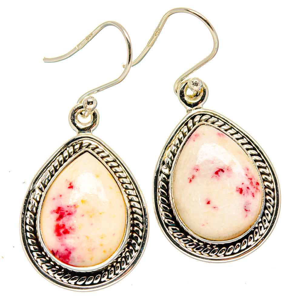 Cinnabar Earrings handcrafted by Anasilvercos - EARR423631