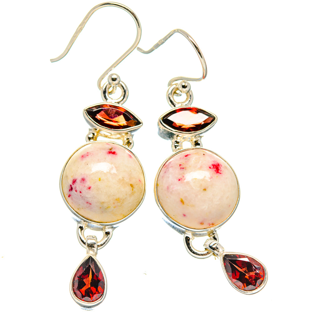 Cinnabar Earrings handcrafted by Anasilvercos - EARR423635