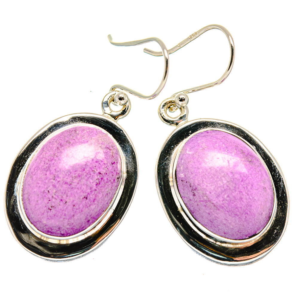 Phosphosiderite Earrings handcrafted by Anasilvercos - EARR423664