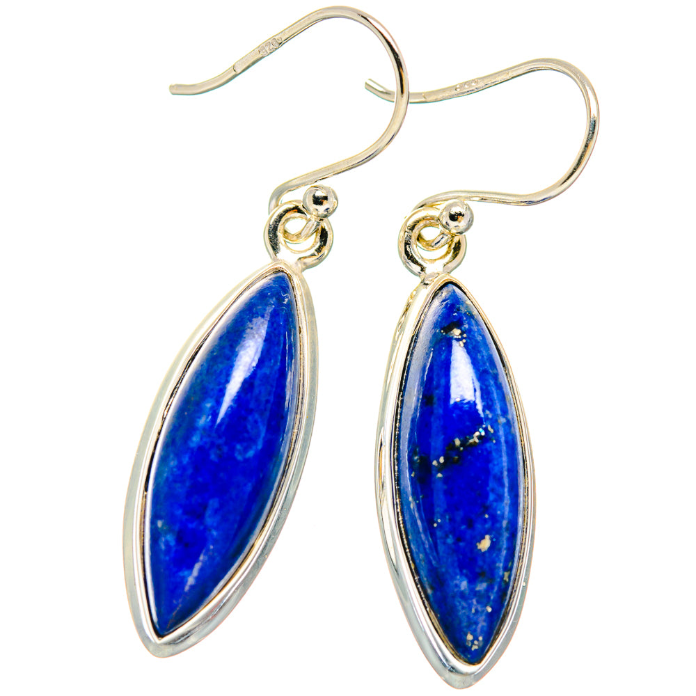 Lapis Lazuli Earrings handcrafted by Anasilvercos - EARR423688
