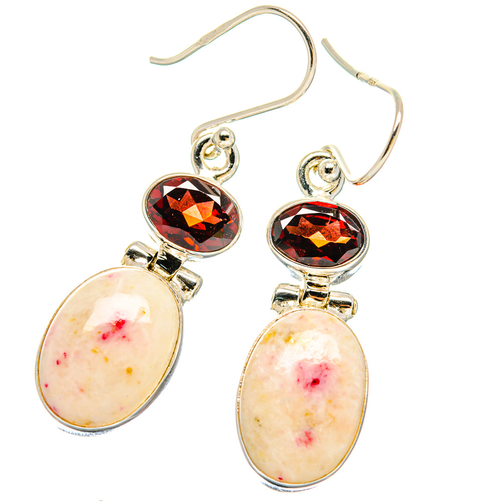 Cinnabar Earrings handcrafted by Anasilvercos - EARR423691