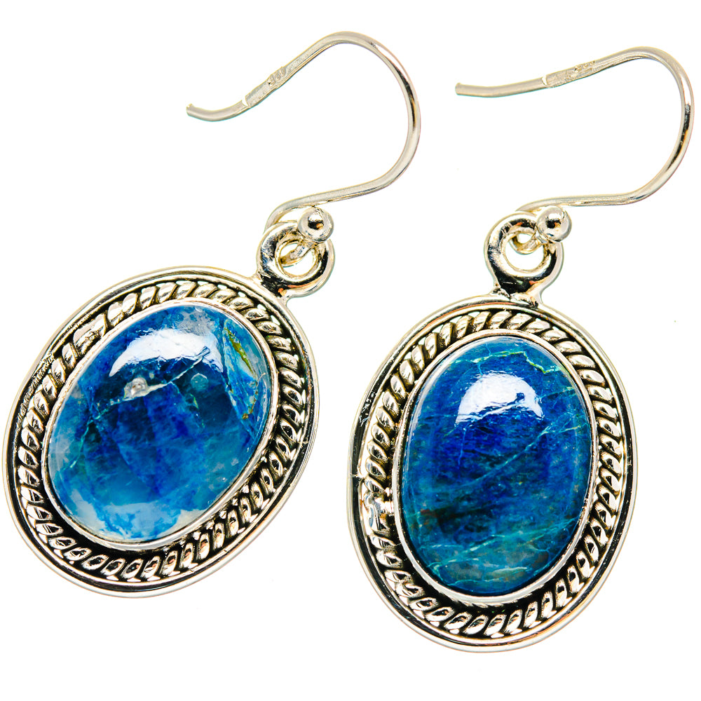 Apatite Earrings handcrafted by Anasilvercos - EARR423708