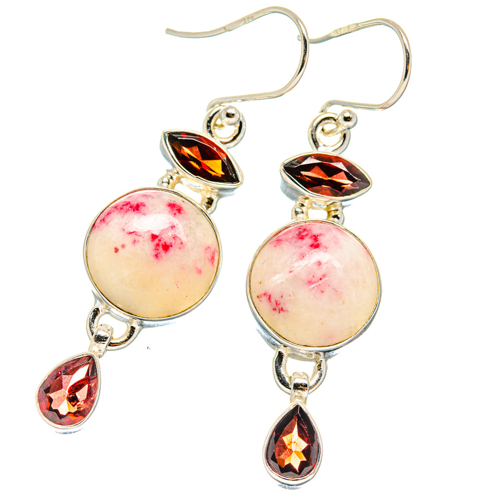 Cinnabar Earrings handcrafted by Anasilvercos - EARR423721
