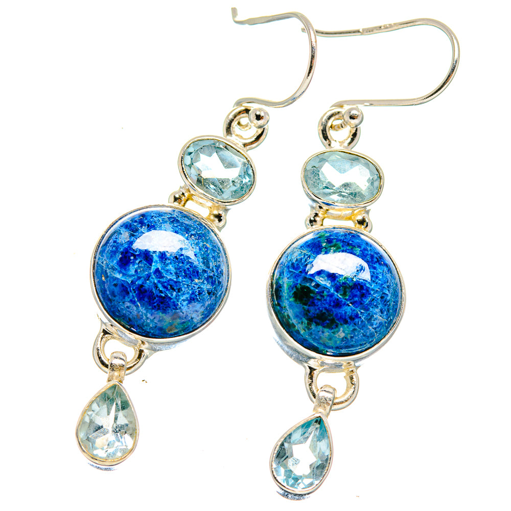 Sodalite Earrings handcrafted by Anasilvercos - EARR423742