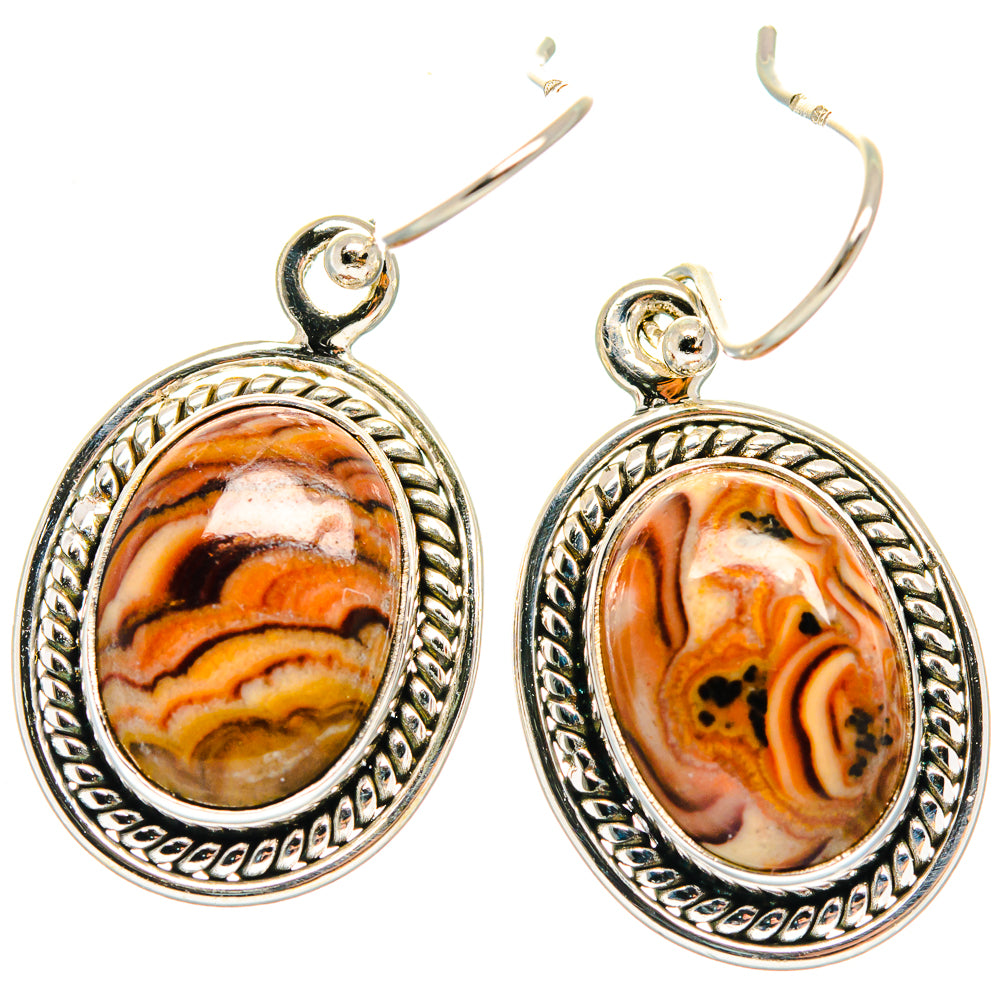 Mookaite Earrings handcrafted by Anasilvercos - EARR423748 - Photo 2