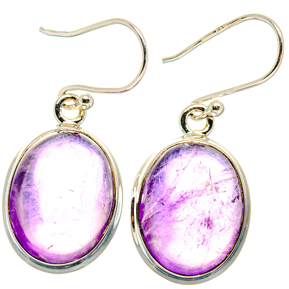 Amethyst Earrings handcrafted by Anasilvercos - EARR423764