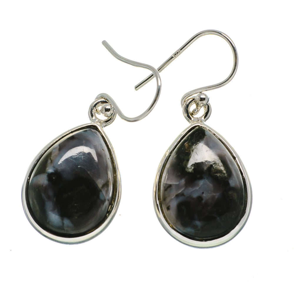 Gabbro Stone Earrings handcrafted by Anasilvercos - EARR392425