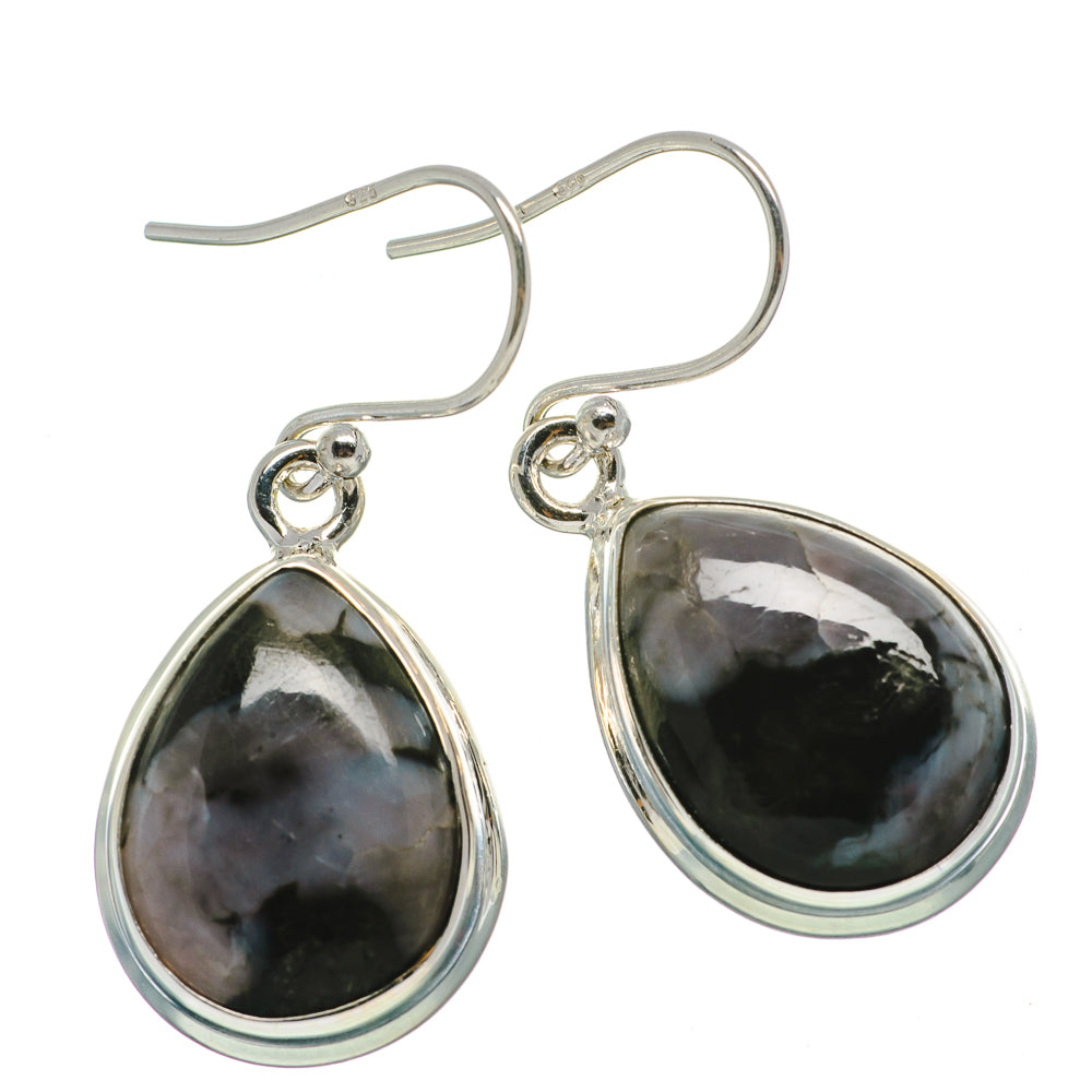 Gabbro Stone Earrings handcrafted by Anasilvercos - EARR392434