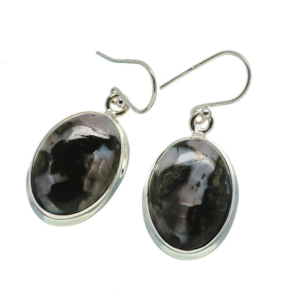 Gabbro Stone Earrings handcrafted by Anasilvercos - EARR392436