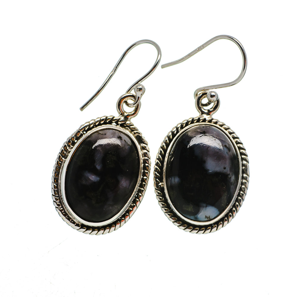 Gabbro Stone Earrings handcrafted by Anasilvercos - EARR392475