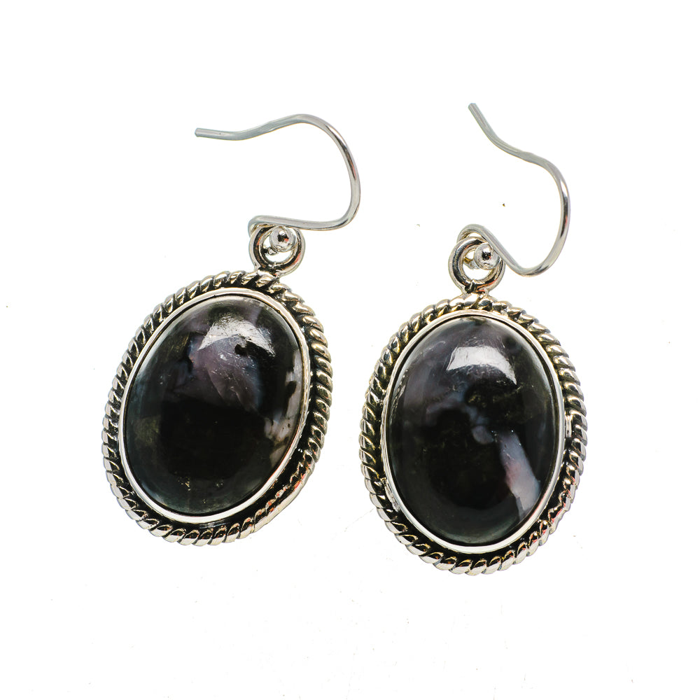 Gabbro Stone Earrings handcrafted by Anasilvercos - EARR392486