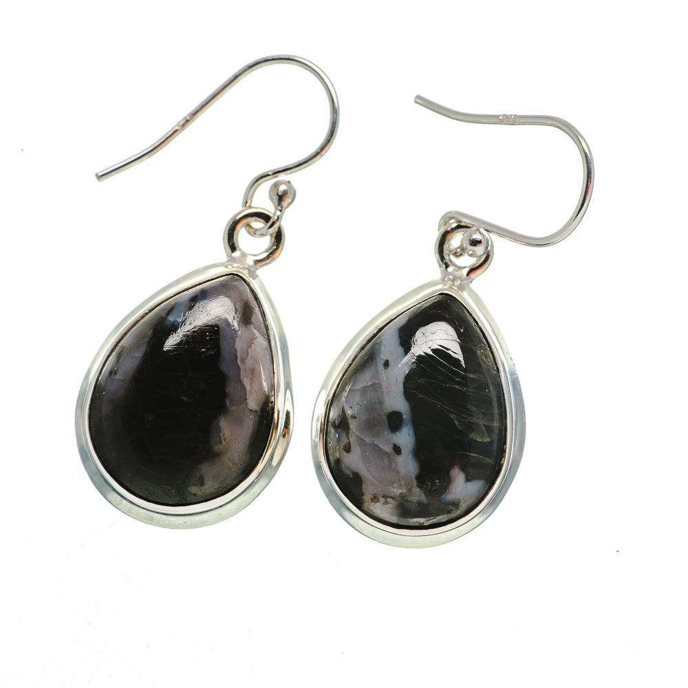 Gabbro Stone Earrings handcrafted by Anasilvercos - EARR392521