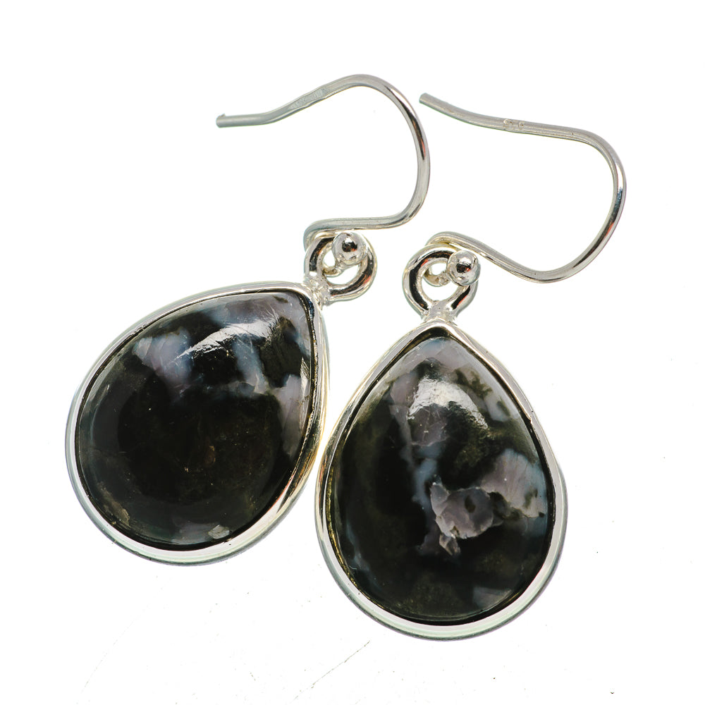 Gabbro Stone Earrings handcrafted by Anasilvercos - EARR392530