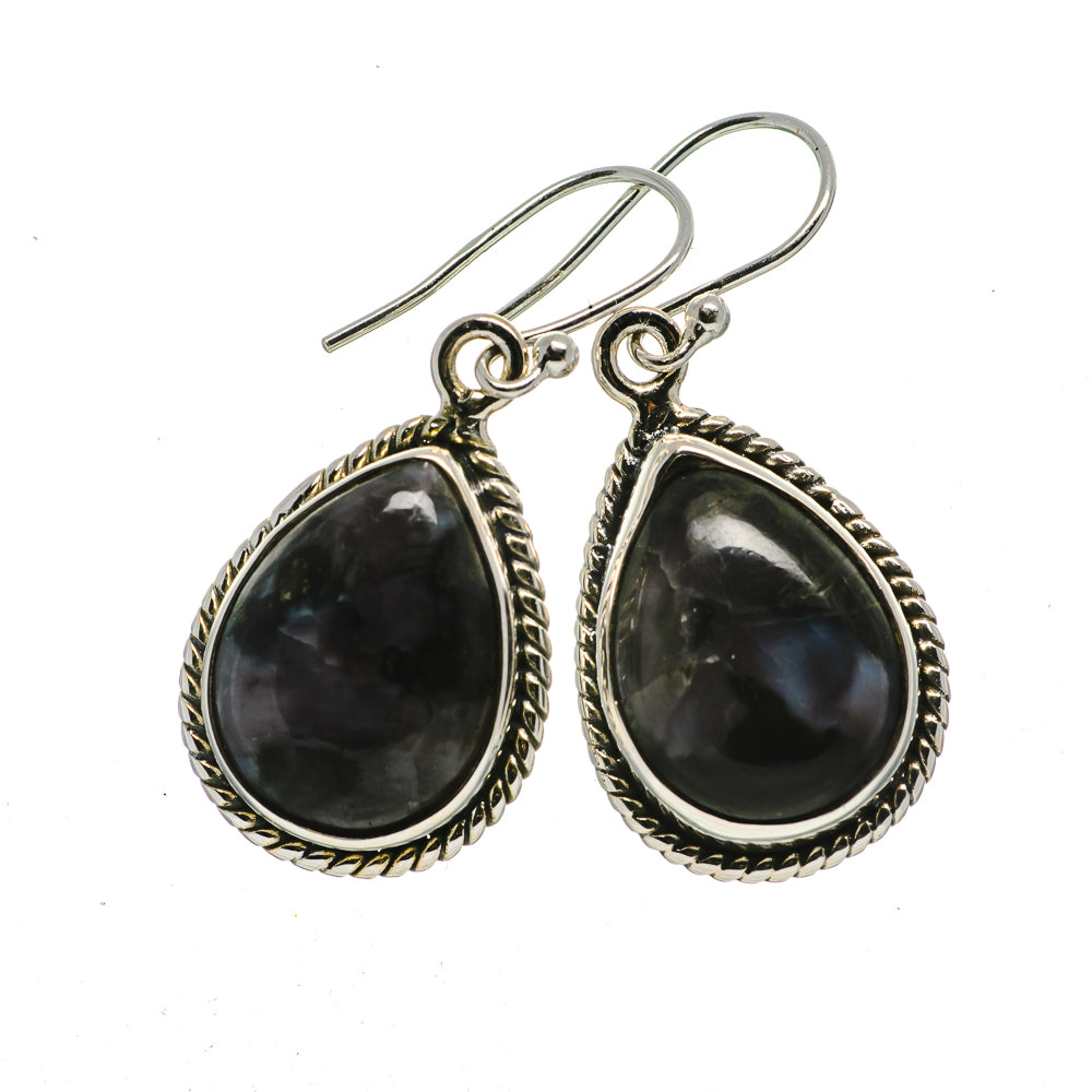 Gabbro Stone Earrings handcrafted by Anasilvercos - EARR392559