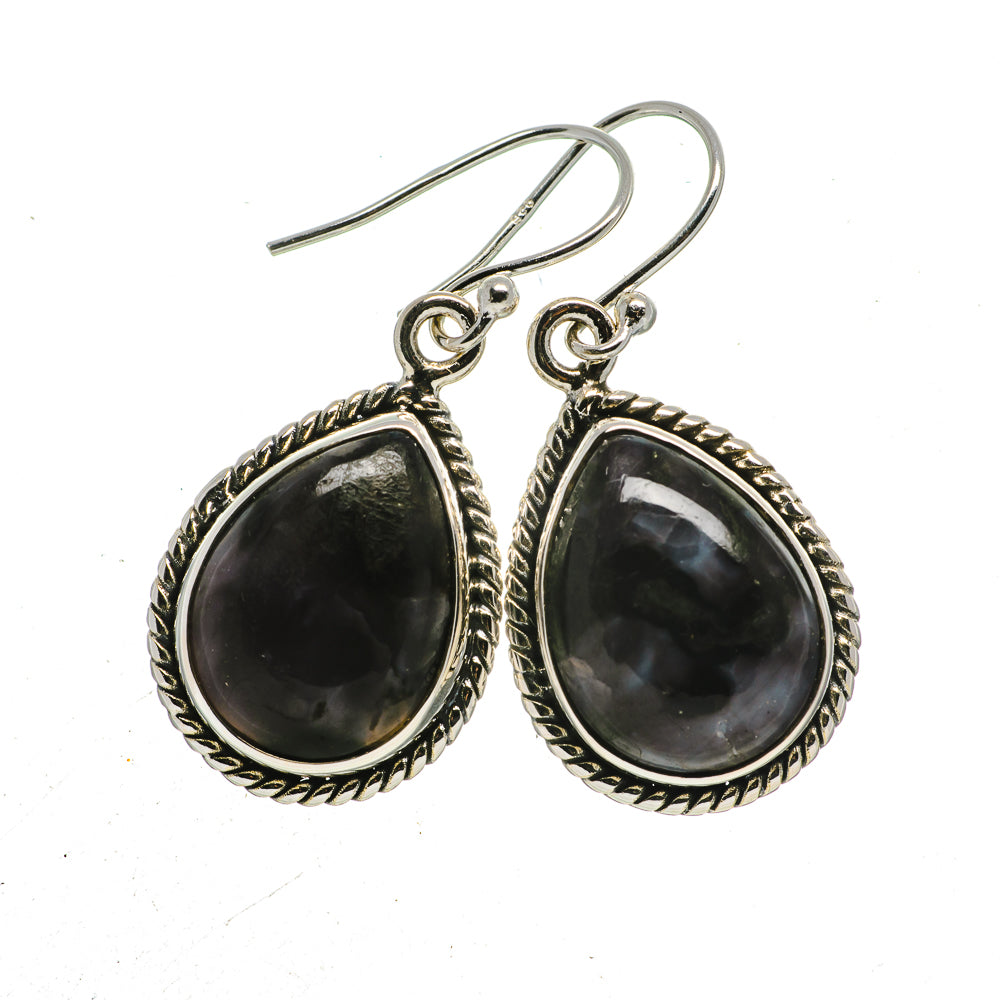 Gabbro Stone Earrings handcrafted by Anasilvercos - EARR392576