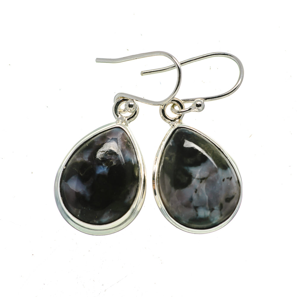 Gabbro Stone Earrings handcrafted by Anasilvercos - EARR392591
