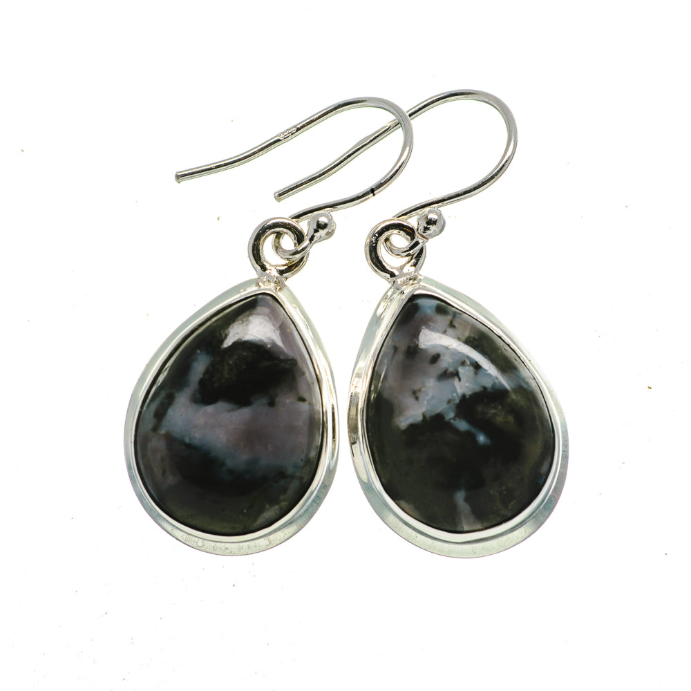 Gabbro Stone Earrings handcrafted by Anasilvercos - EARR392594