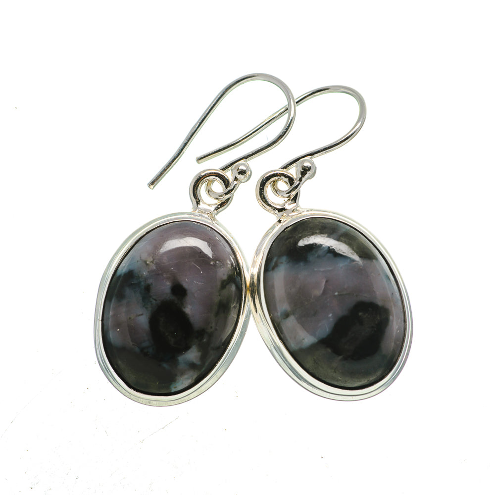 Gabbro Stone Earrings handcrafted by Anasilvercos - EARR392605
