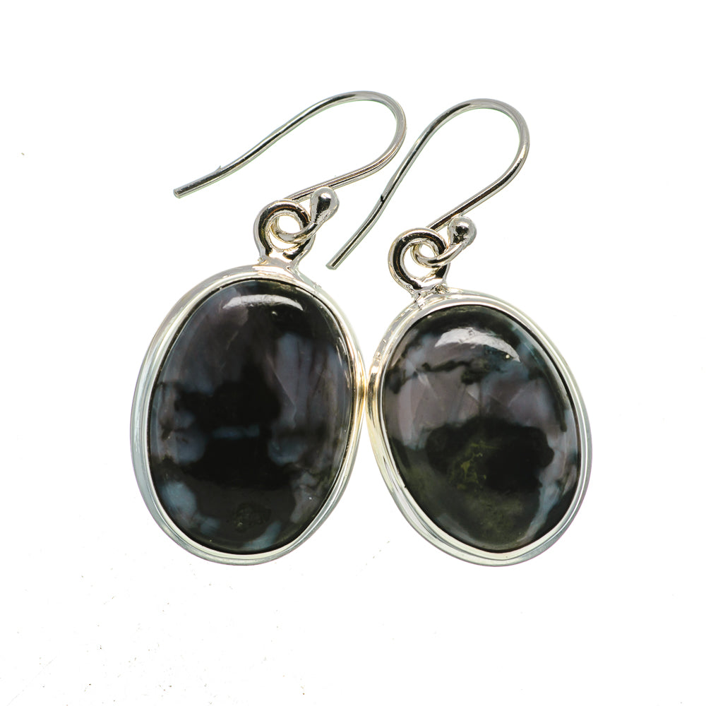 Gabbro Stone Earrings handcrafted by Anasilvercos - EARR392609