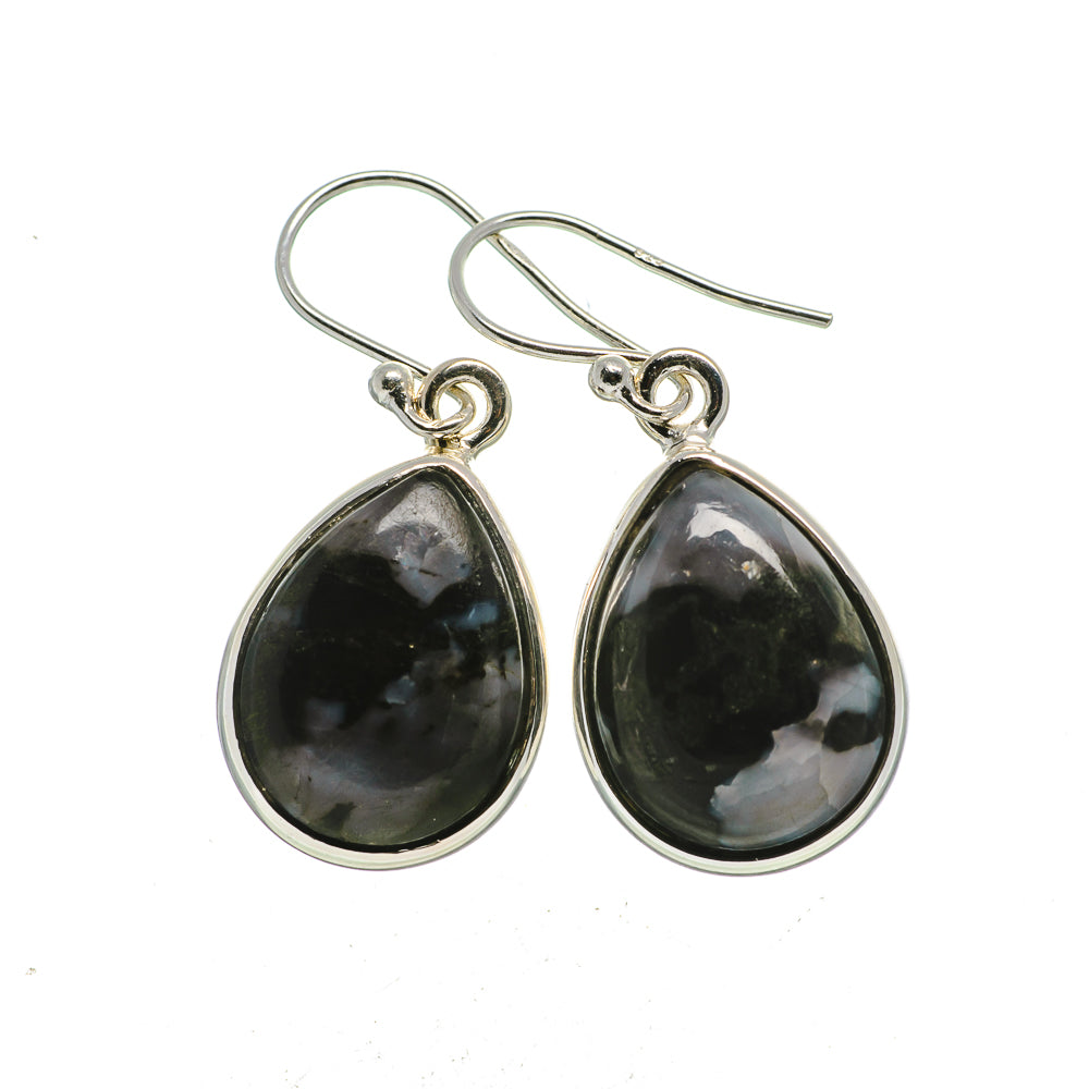 Gabbro Stone Earrings handcrafted by Anasilvercos - EARR392641