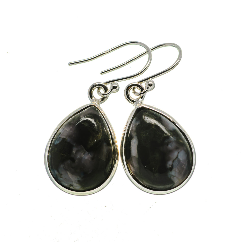 Gabbro Stone Earrings handcrafted by Anasilvercos - EARR392643