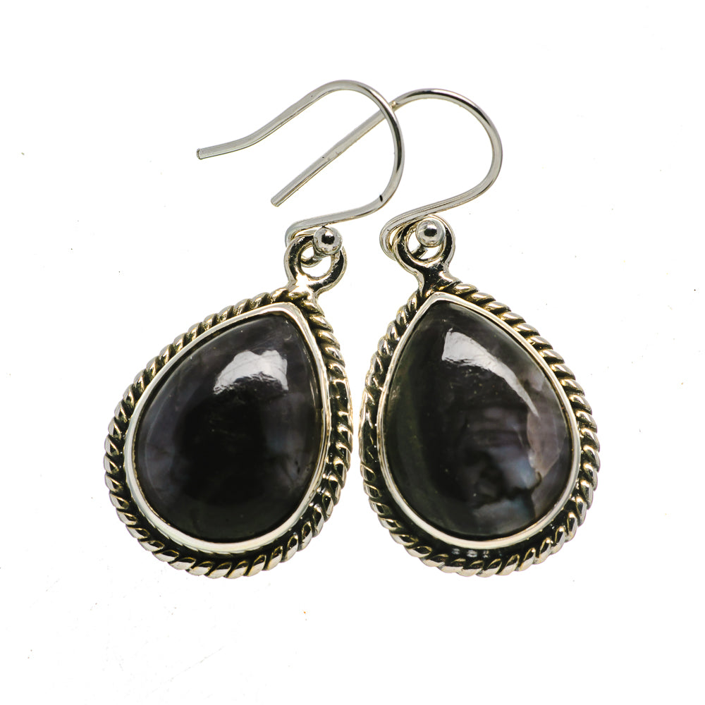 Gabbro Stone Earrings handcrafted by Anasilvercos - EARR392657