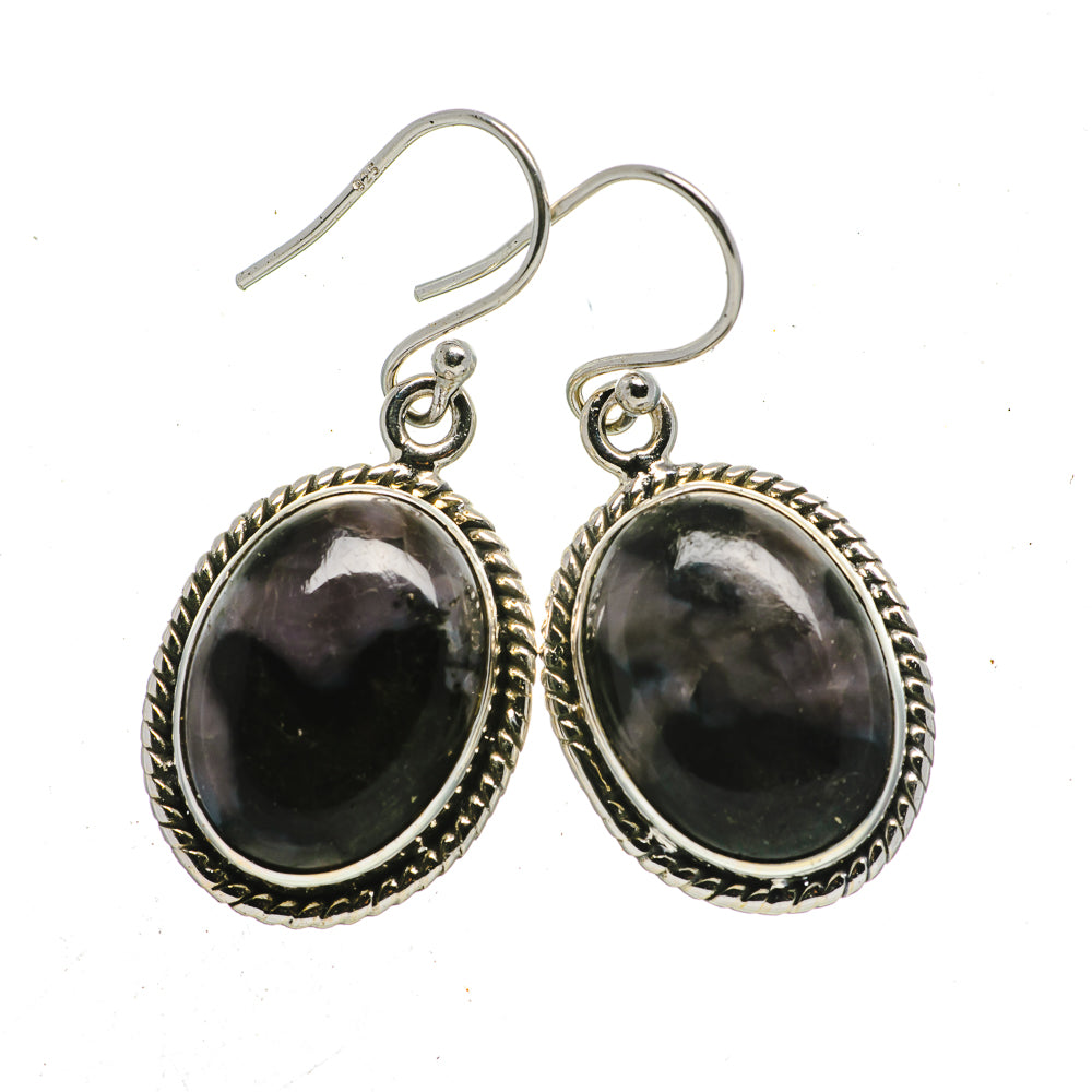 Gabbro Stone Earrings handcrafted by Anasilvercos - EARR392660