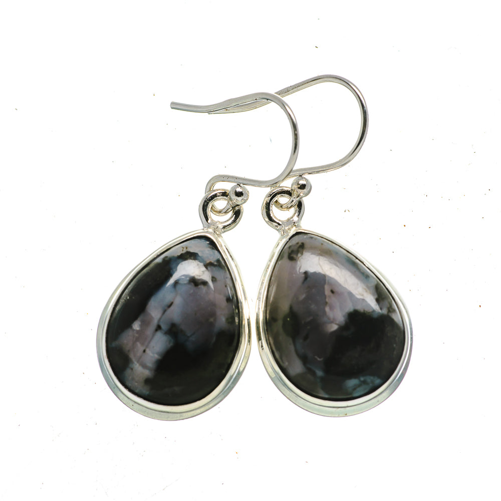 Gabbro Stone Earrings handcrafted by Anasilvercos - EARR392662