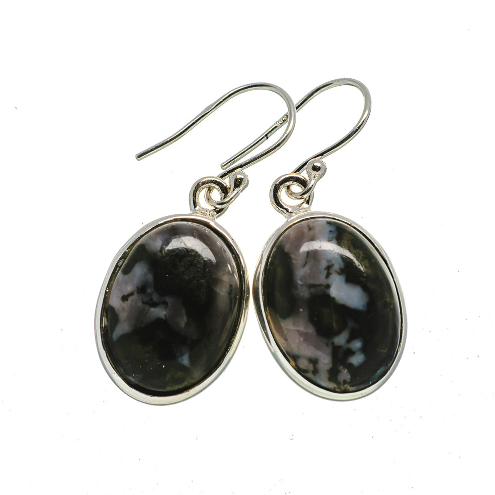 Gabbro Stone Earrings handcrafted by Anasilvercos - EARR392666