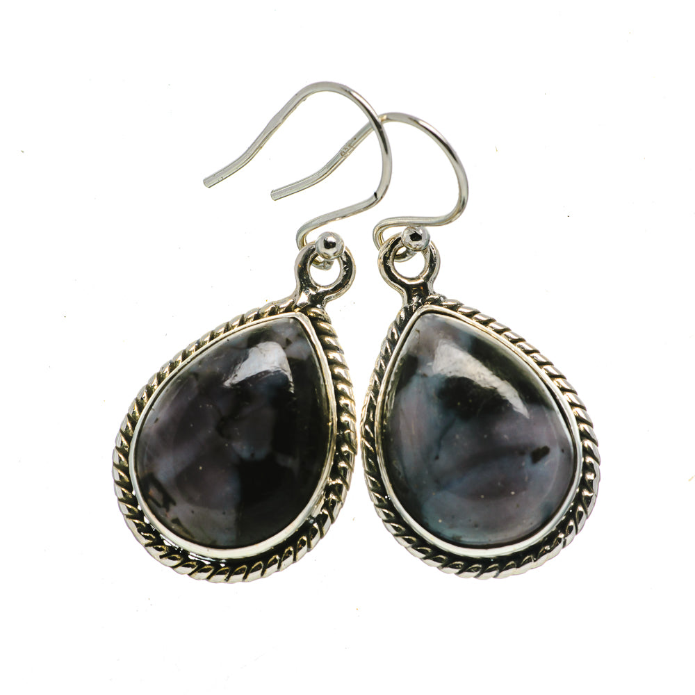 Gabbro Stone Earrings handcrafted by Anasilvercos - EARR392688