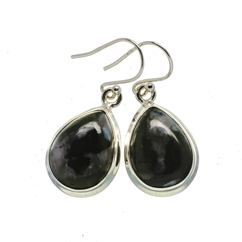 Gabbro Stone Earrings handcrafted by Anasilvercos - EARR392714