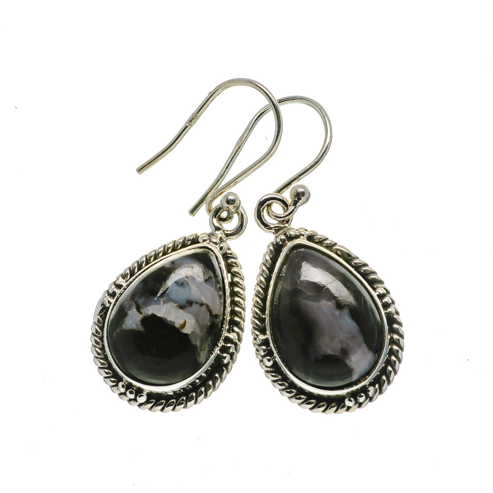 Gabbro Stone Earrings handcrafted by Anasilvercos - EARR393424