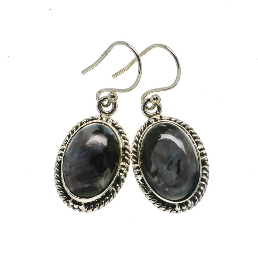 Gabbro Stone Earrings handcrafted by Anasilvercos - EARR393466