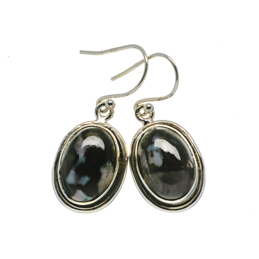 Gabbro Stone Earrings handcrafted by Anasilvercos - EARR393590
