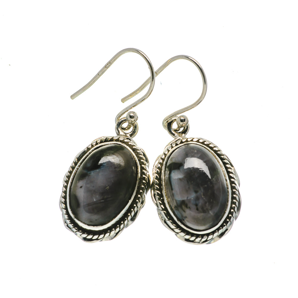 Gabbro Stone Earrings handcrafted by Anasilvercos - EARR393606
